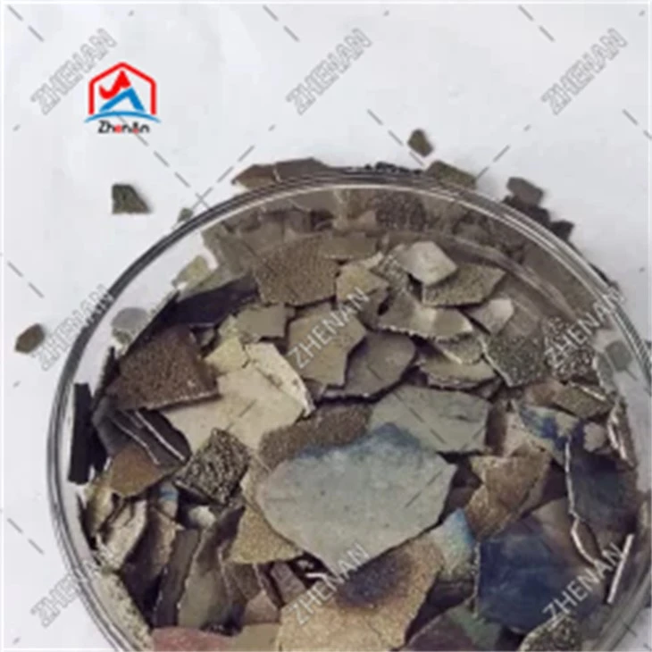 Scaglie di metallo puro manganese 997
